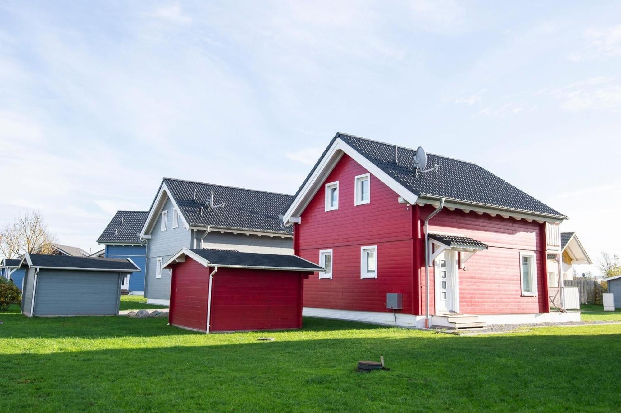 Seepark Suessau Ferienhaus Seerose 3 Esterno foto